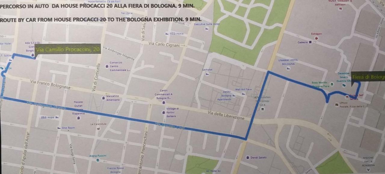 House Procaccini, 20 Apartment Bologna Ngoại thất bức ảnh